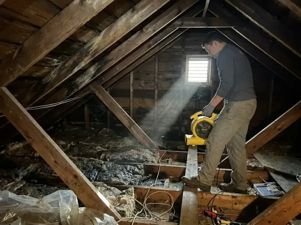 attic-water-damage-drying-proc-007 — frequently asked questions, Emergency Water Extraction & 24/7 Flood Response in Natalba…